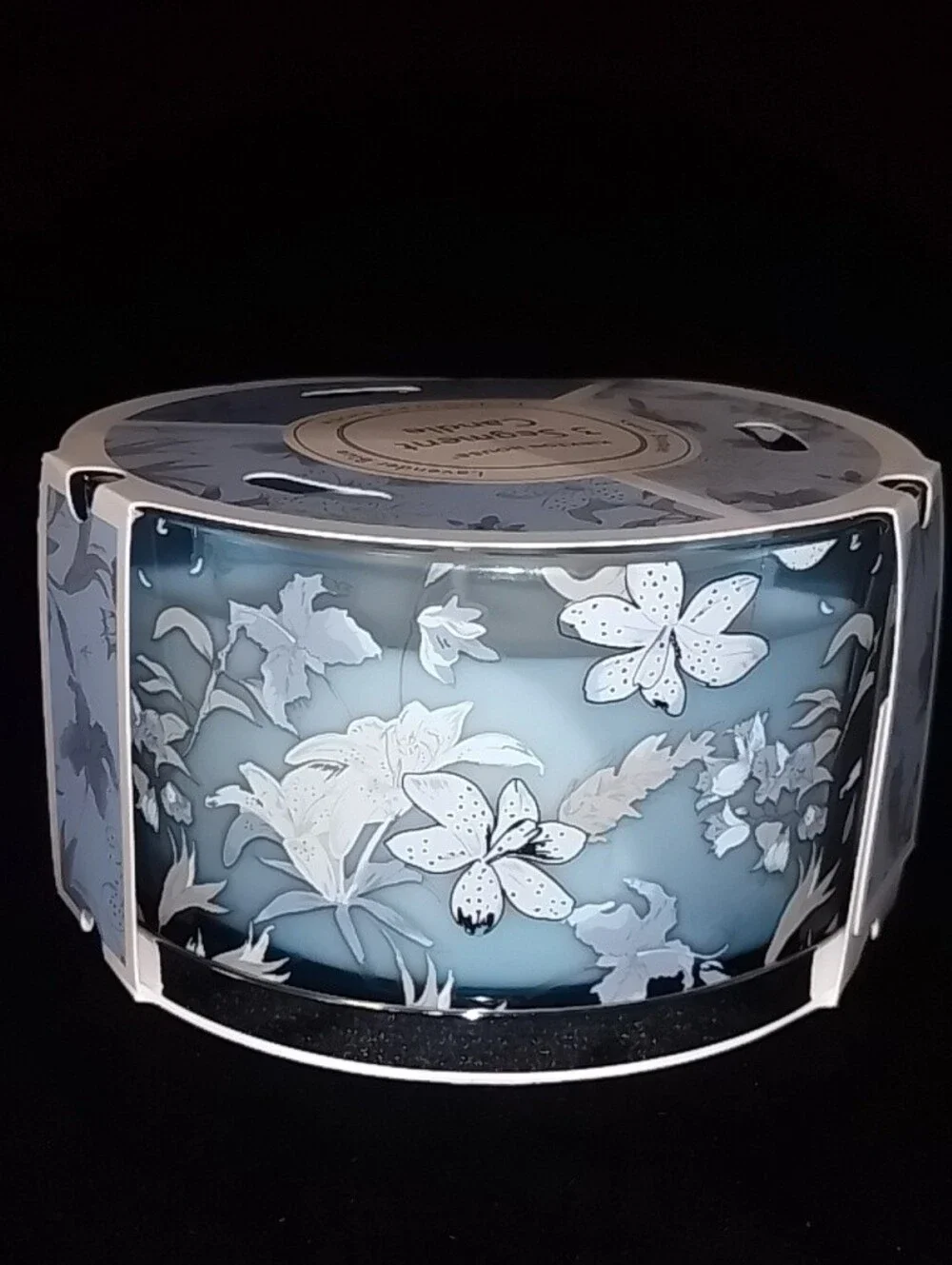 3-Segment Candle — Blue